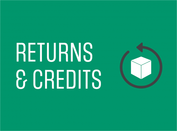 Wesbite Name: Returns & Credit Request Policy