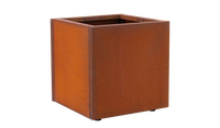 Corten Steel Garden Planter 40x40x40