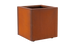 Corten Steel Square Planter 400 x 400mm