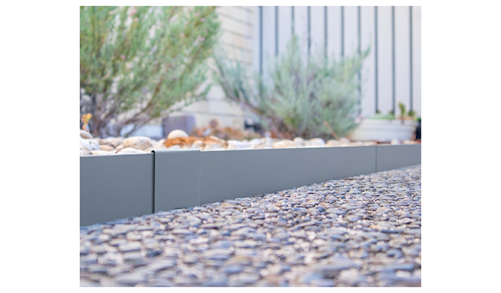 Grey Steel Garden Edging & Covers